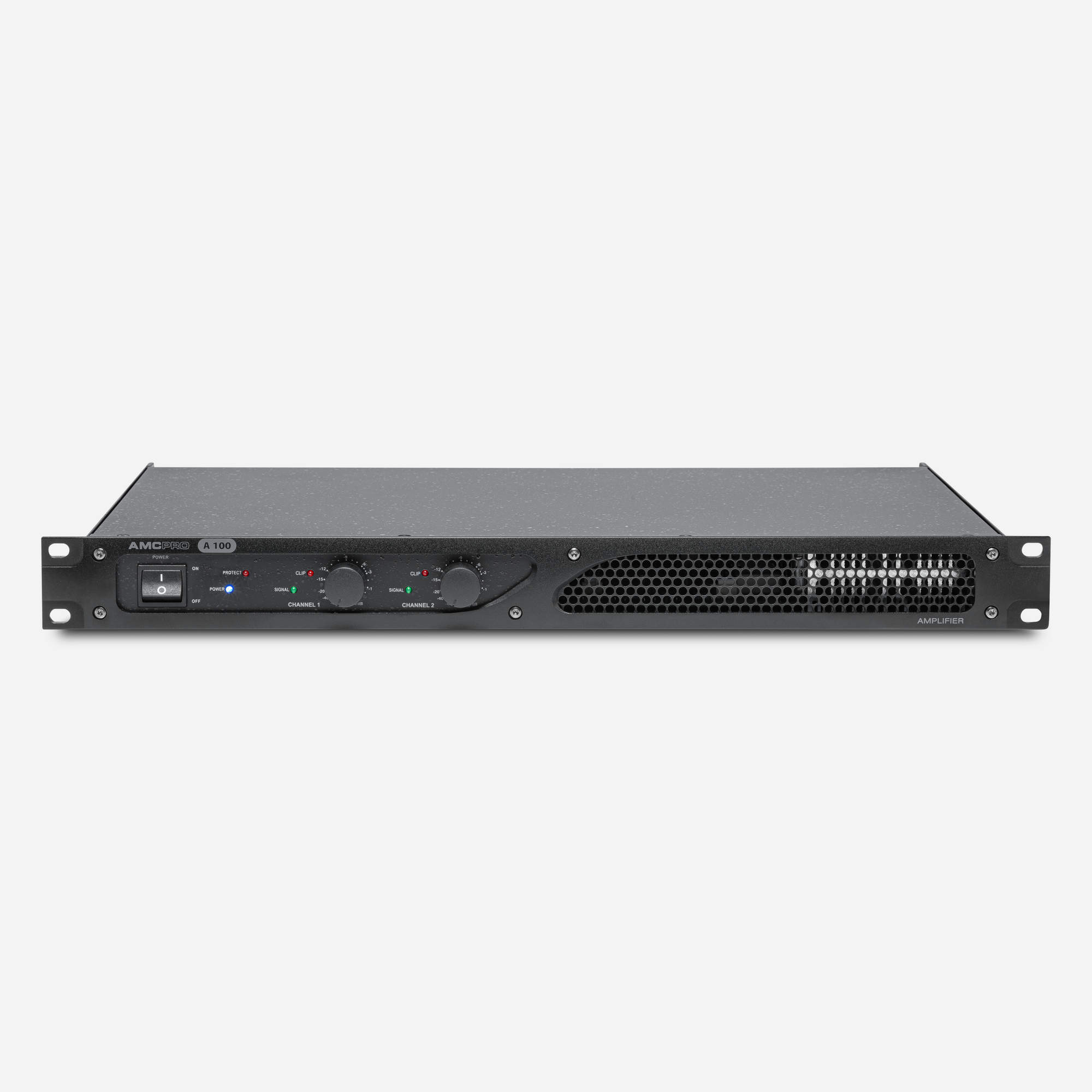A 100 two channel professional power amplifier