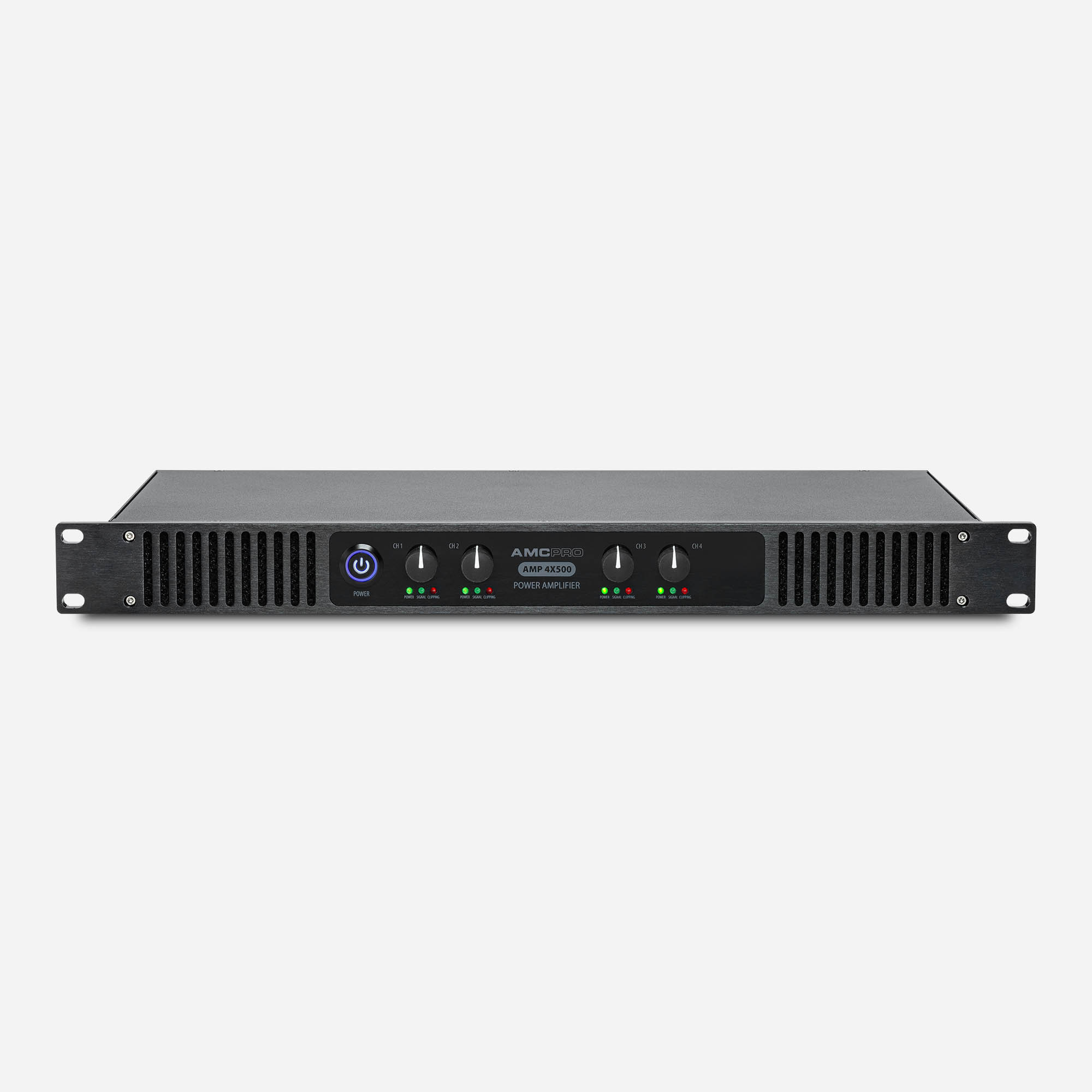AMP 4X500 four channel professional power amplifier
